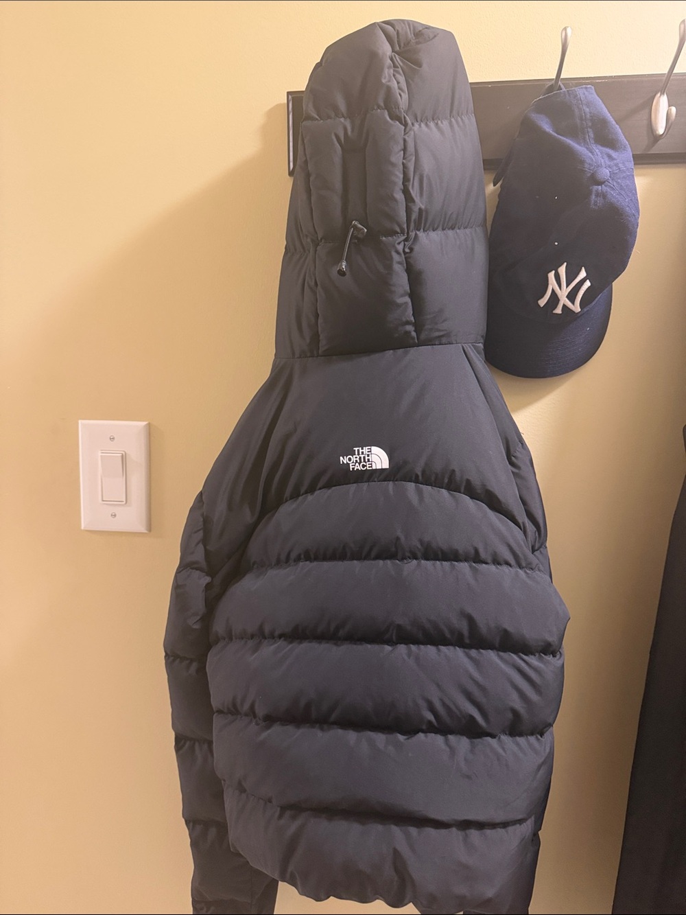 The North Face Women’s Black Short Puffer Hooded Jacket - Picture 5 of 6